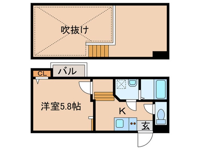 間取り図 Creo栄生伍番館