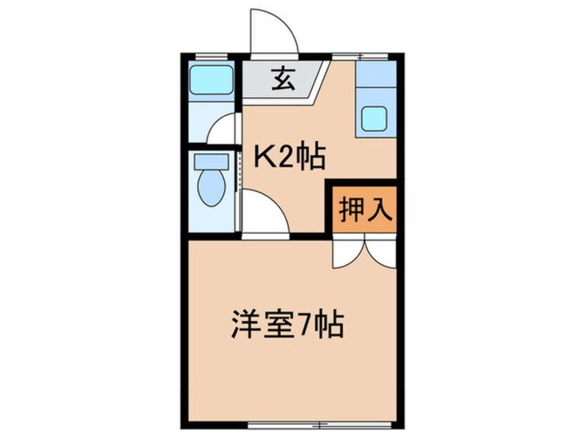 間取図 佐々木アパート