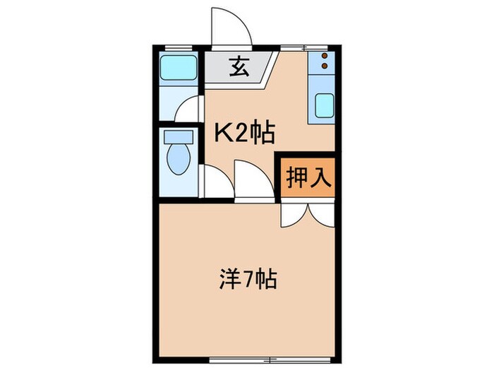 間取り図 佐々木アパート