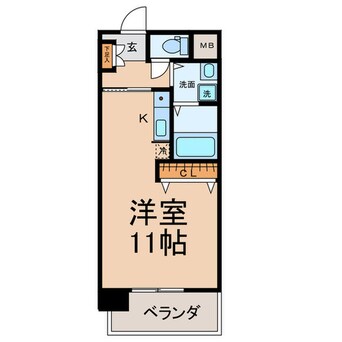 間取図 ボヌール千代田