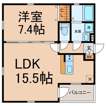 間取図 グランレーヴ大曽根Ⅱ