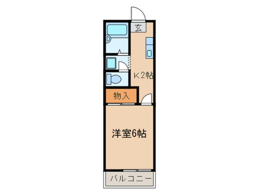 間取図 ジュネス２