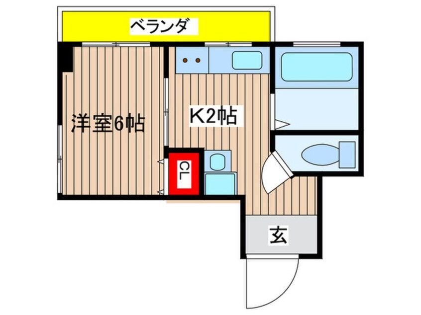 間取図 メゾンひまわり