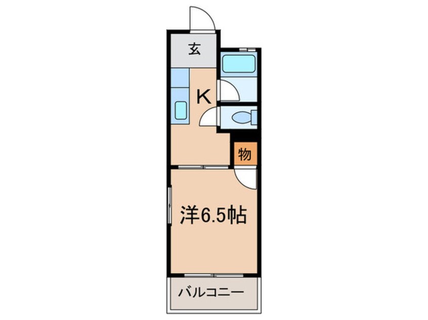 間取図 グリーンコーポヨージ