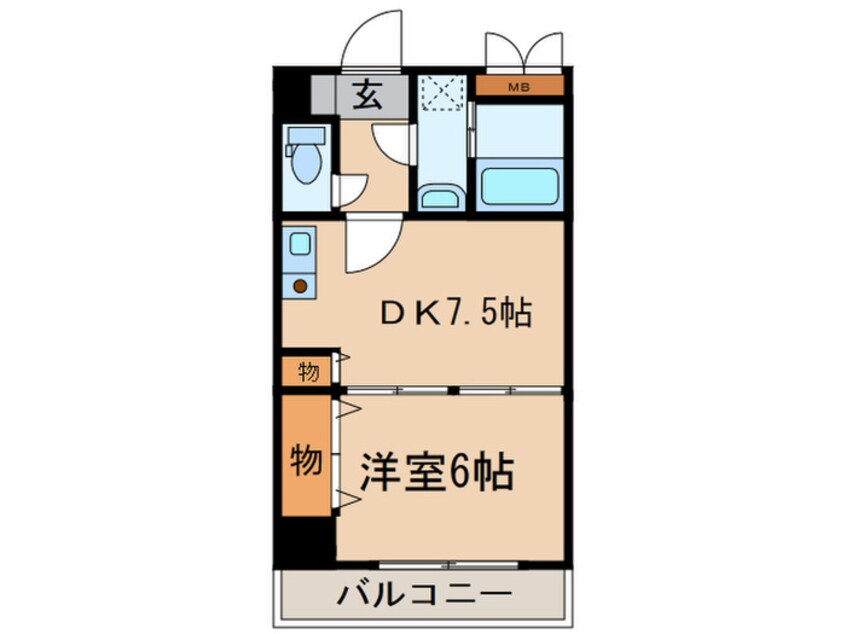 間取図 グリーンハイツ新道