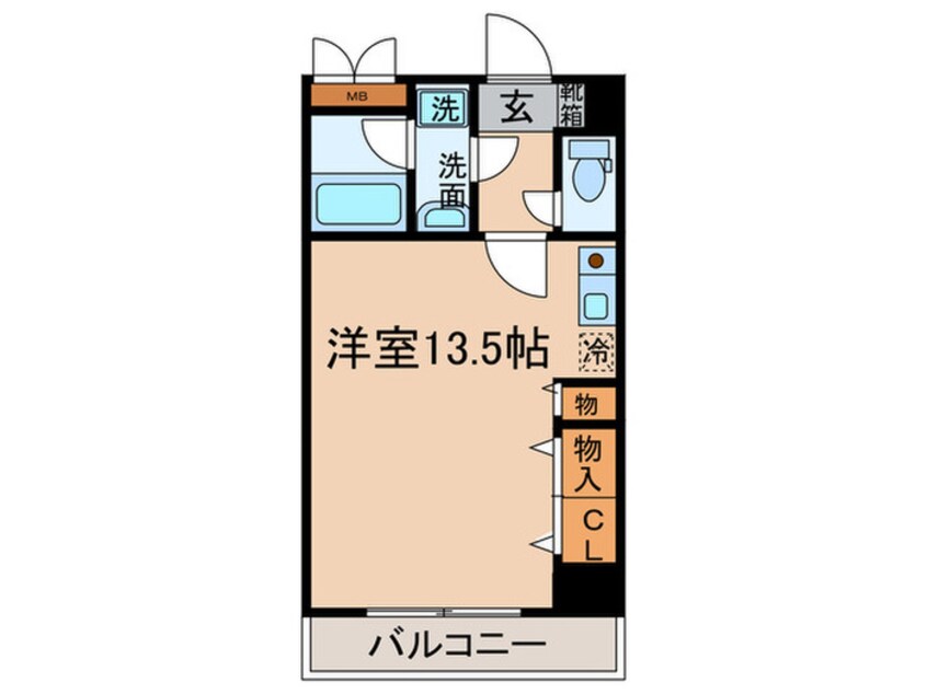 間取図 グリーンハイツ新道