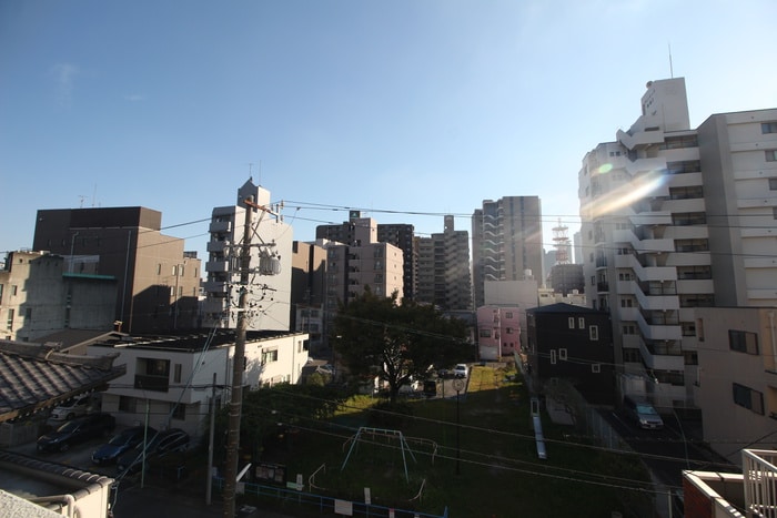 室内からの展望 グリーンハイツ新道