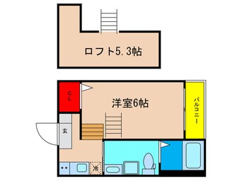 間取図 エスペランサ源兵衛町