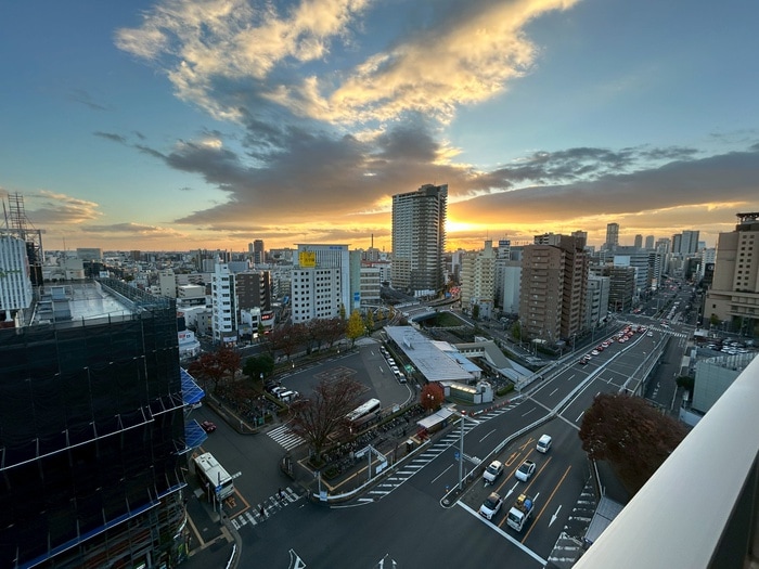 室内からの展望 CORNES HOUSE NAGOYA