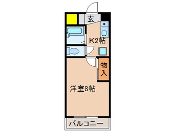 間取図 サン駒止