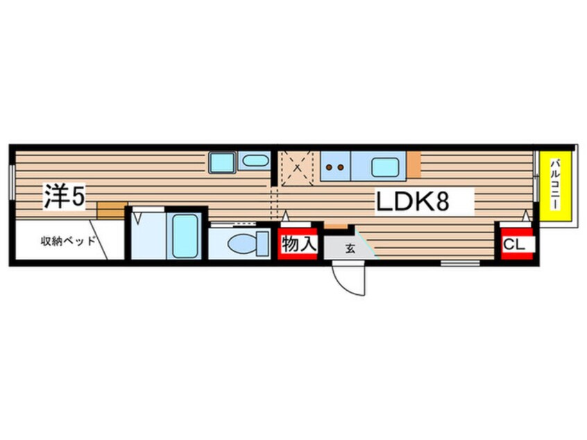 間取図 モジュールH
