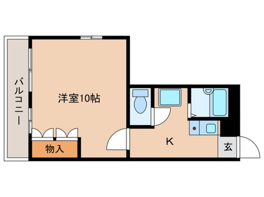 間取図 パレス名四十一屋Ⅱ