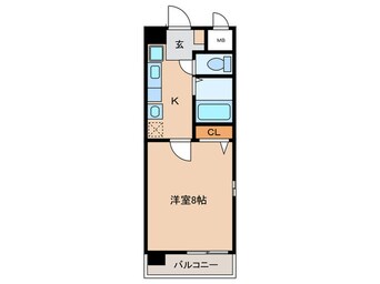 間取図 シンフォニ－東新町