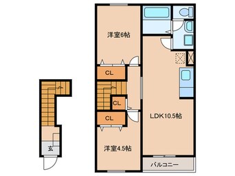 間取図 クレセ－ル