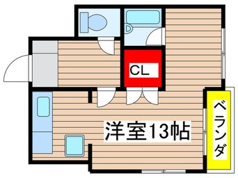 間取図 オリエントウエストビル