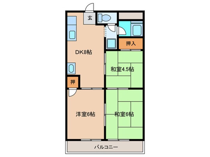 間取り図 ラッフル花池