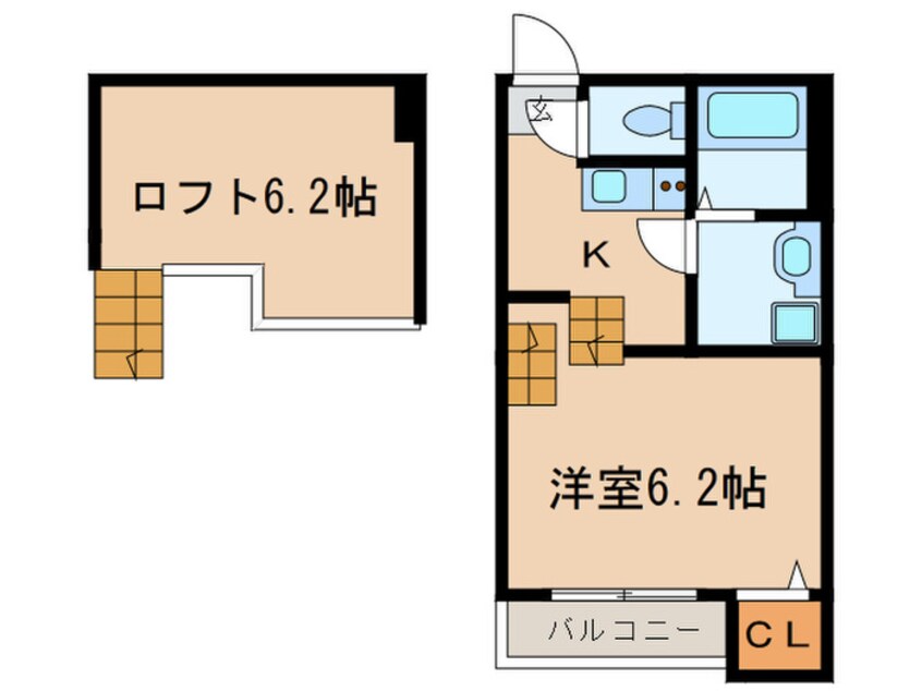 間取図 ヴィルフランシュ中村公園