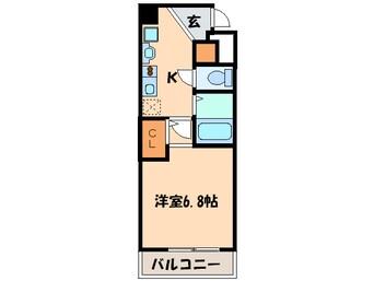 間取図 クレストステージ名駅