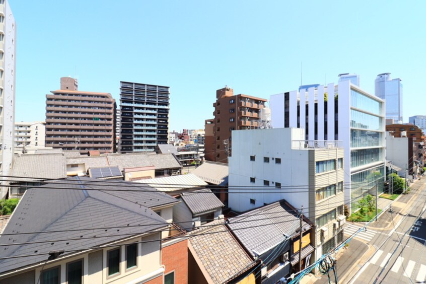 室内からの展望 クレストステージ名駅