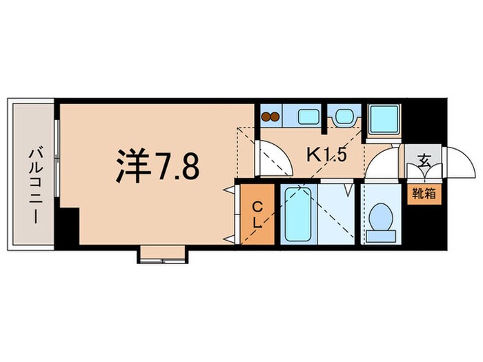 間取り図 ﾌﾟﾚｻﾝｽ名古屋駅前ｱｸｼｽ(702)