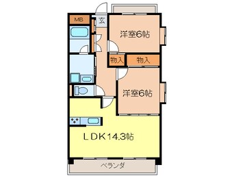 間取図 コンソランテ