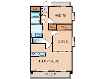 間取図 コンソランテ