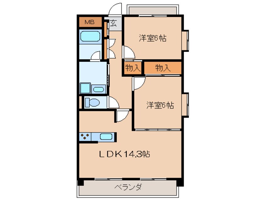 間取図 コンソランテ