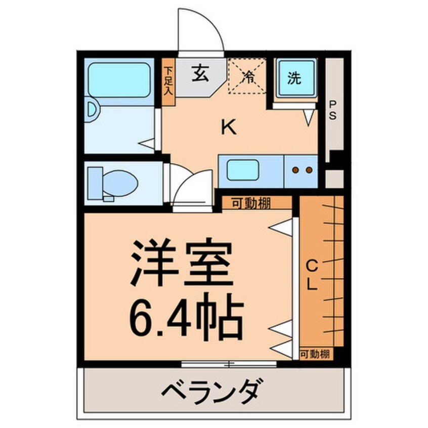 間取図 サンルミエール金山