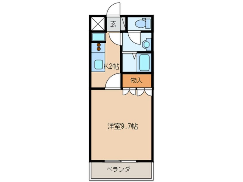 間取図 ブライトＢ