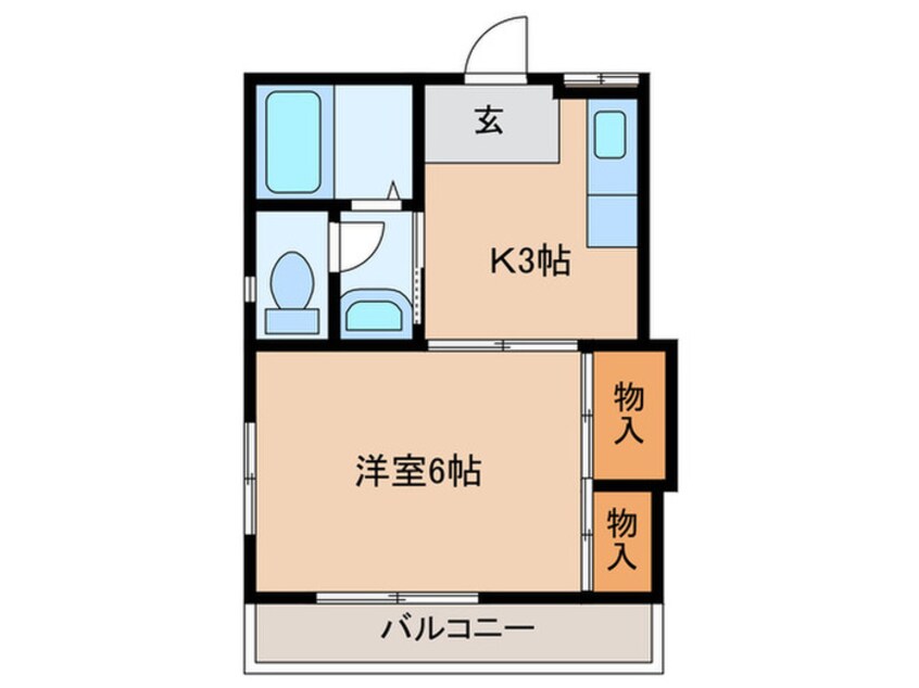 間取図 高蔵寺マンション