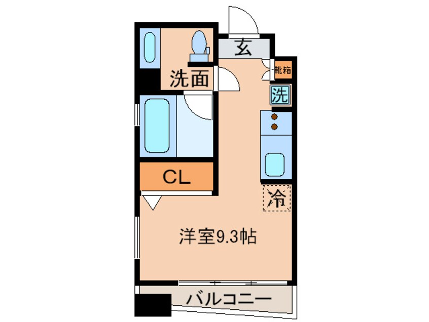 間取図 シャトーアンドホテル名駅南Ⅱ