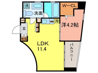 間取図 シャトーアンドホテル名駅南Ⅱ