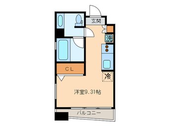 間取図 シャトーアンドホテル名駅南Ⅱ