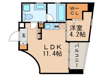 間取図 シャトーアンドホテル名駅南Ⅱ