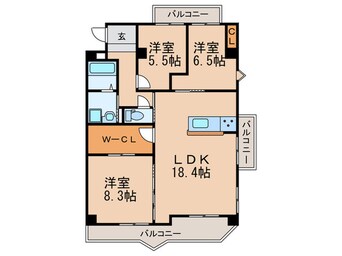 間取図 ハイムビ－オ－ル