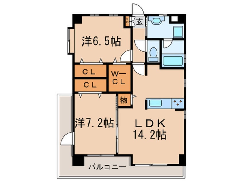 間取図 ホワイトホフマン