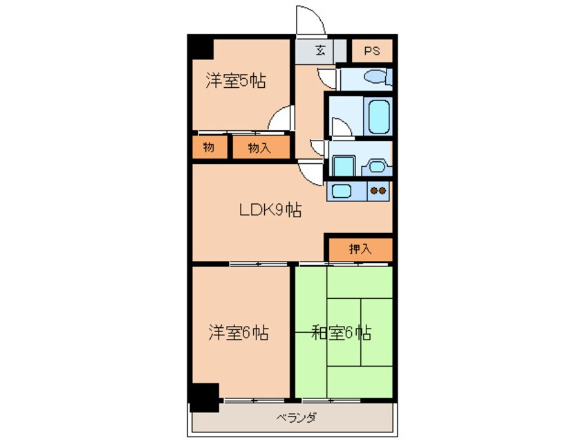 間取図 マンション森