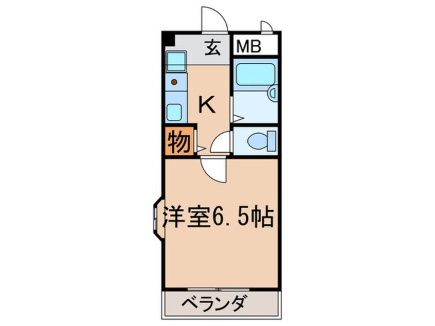 間取図 ラポ－ル川本