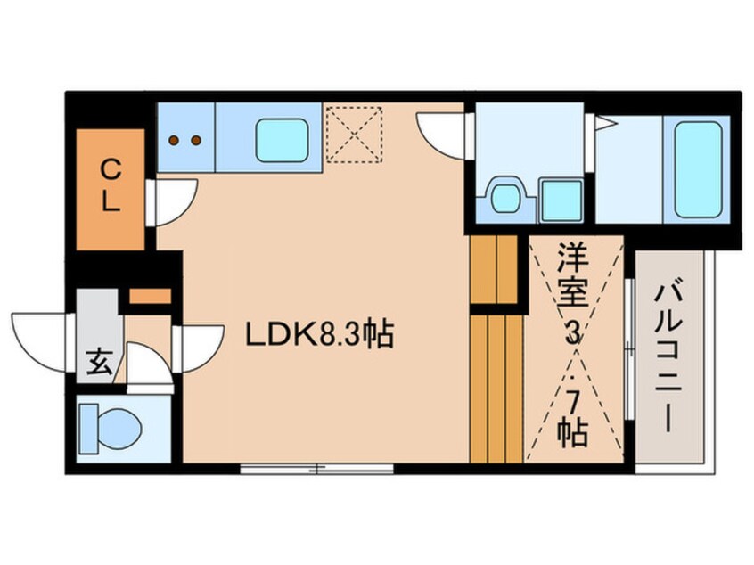 間取図 フォーラムＳ