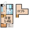 クレア新守西 1Kの間取り
