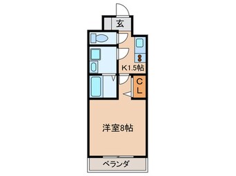 間取図 ﾌﾟﾚｻﾝｽ栄モード(702)