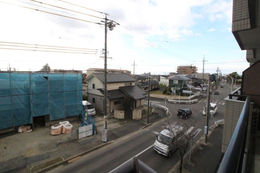 室内からの展望 サンハイツ朝宮