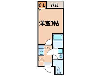 間取図 クレフラスト大杉町Ａ棟