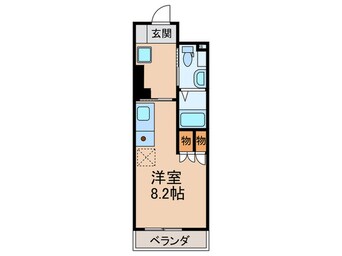 間取図 パ－クアクシス名駅南