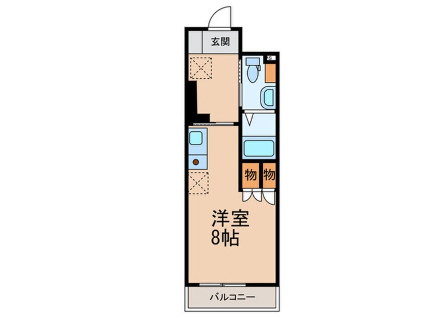 間取図 パ－クアクシス名駅南