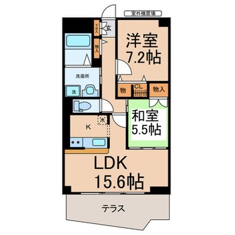 間取図 コンフォール南山
