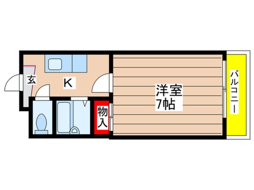 間取図 サン・ウエダビルⅠ