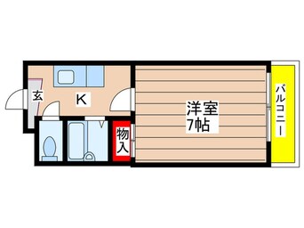 間取図 サン・ウエダビルⅠ