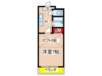 間取図 サン・ウエダビルⅠ