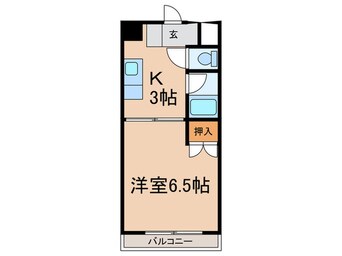 間取図 メゾン名城